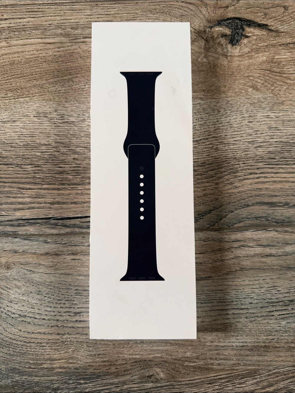 Black Apple Silicone Watch series 11 Band - Boxed